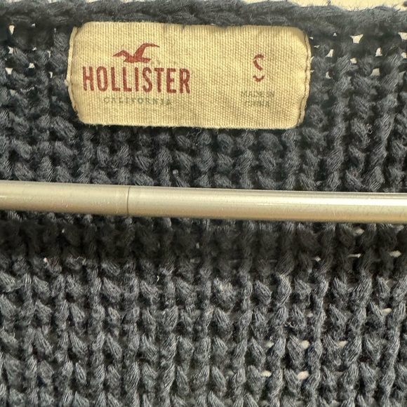 Hollister‎ Navy Blue Sweater size Small - Picture 3 of 4